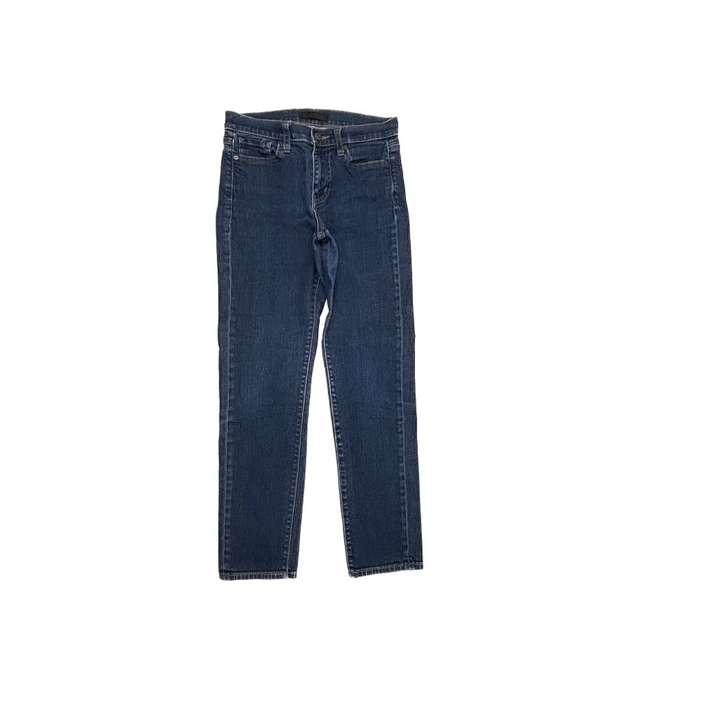 Uniqlo Skinny Straight Women's size 2 Dark Wash Blue Denim jeans